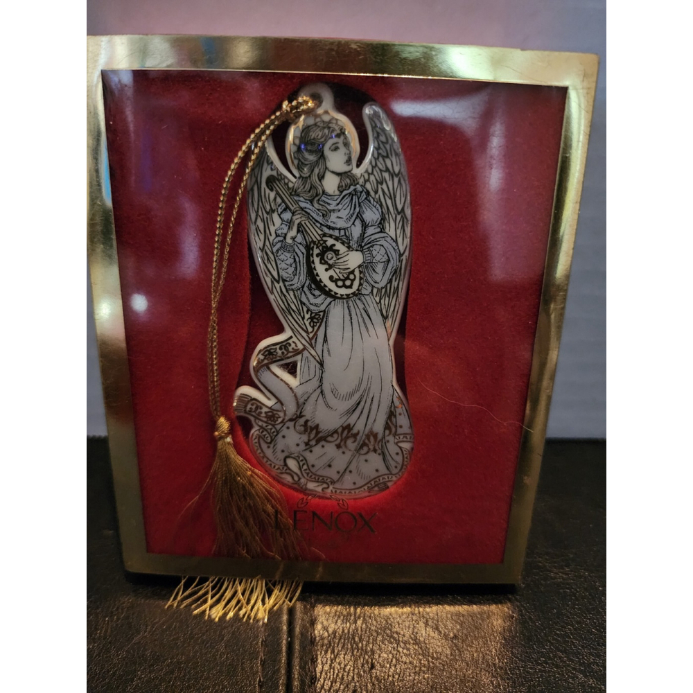 Lenox‎ Angel Playing Mandolin Ornament